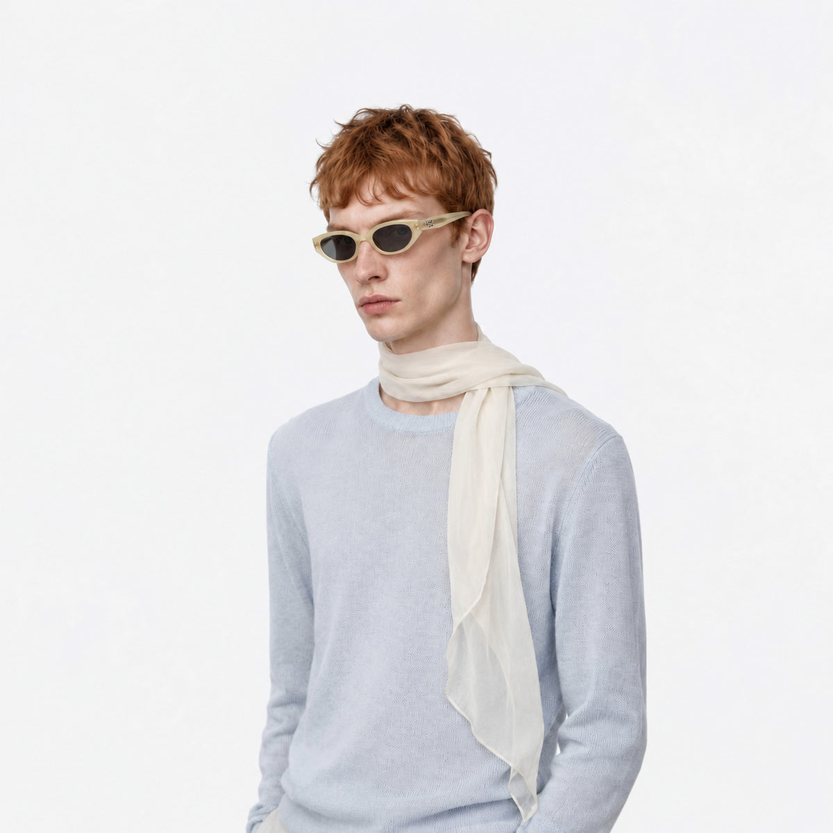 Gentle Monster Rococo IC1 Sunglasses — AI-assisted styling visualization 09