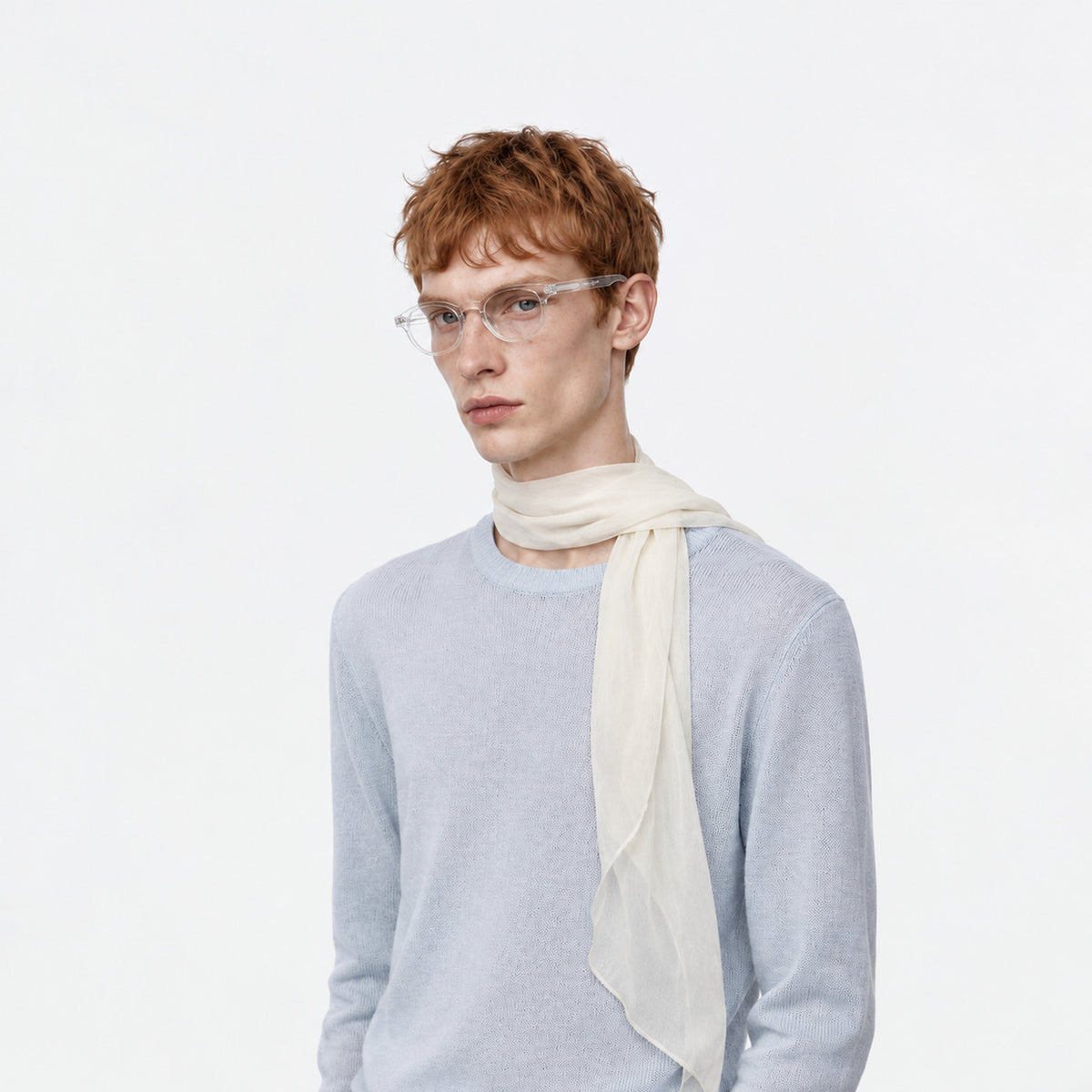 Gentle Monster x Maison Margiela MM009 C1 Optical Frames — AI-assisted styling visualization 09