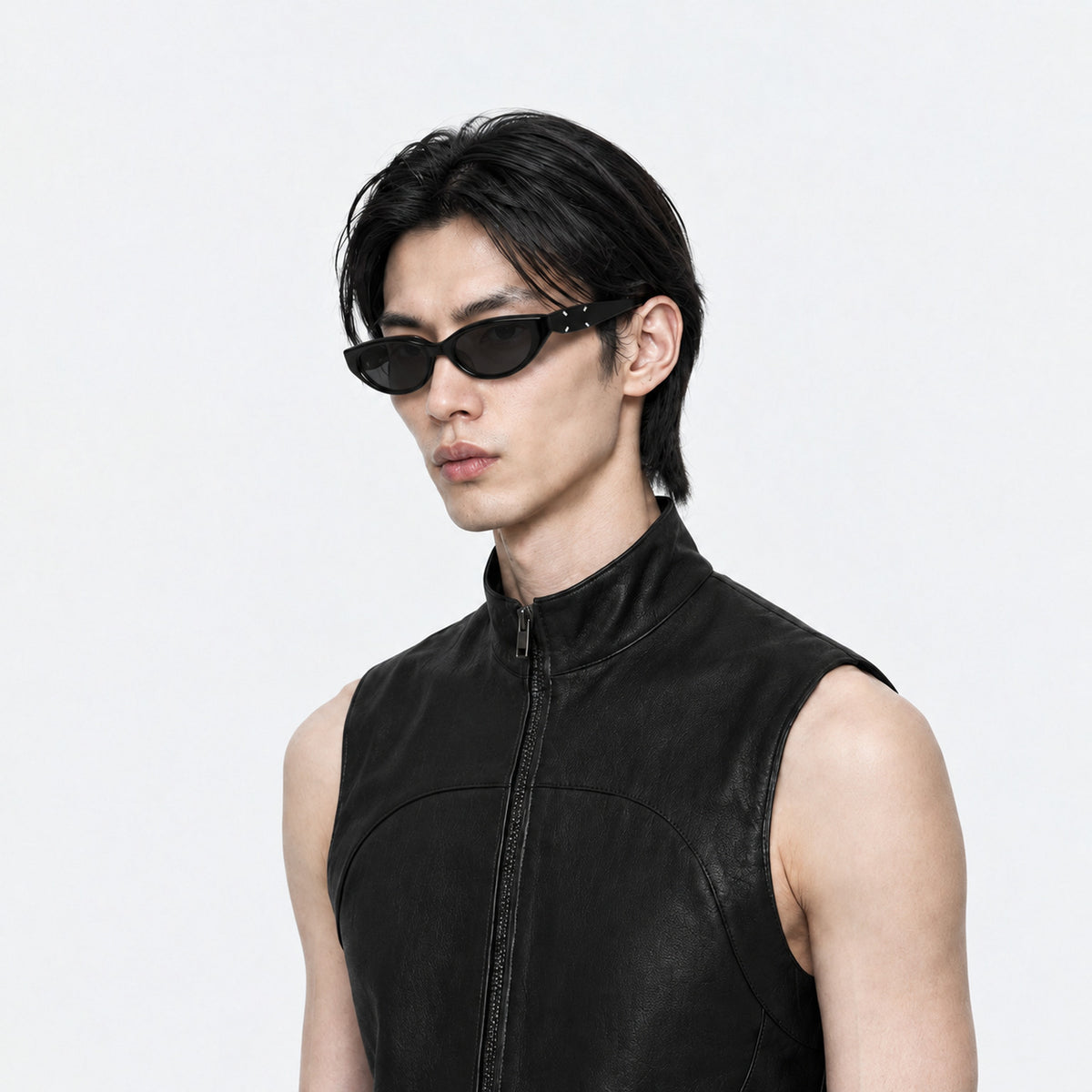 Gentle Monster x Maison Margiela MM108 01 Sunglasses — AI-assisted styling visualization 09