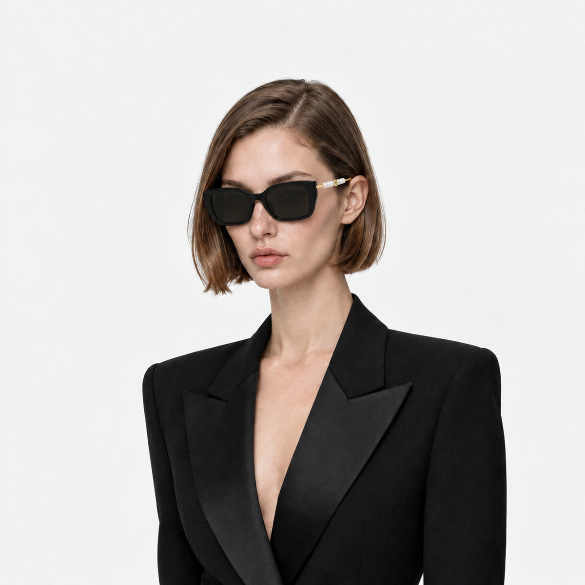 Gucci GG1971SA 001 Sunglasses — AI-assisted styling visualization 10