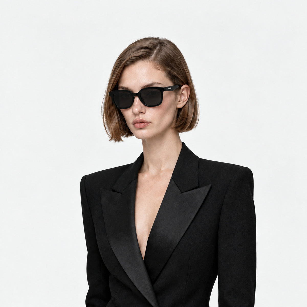 Gentle Monster Jackie 01 Sunglasses — AI-assisted styling visualization 10