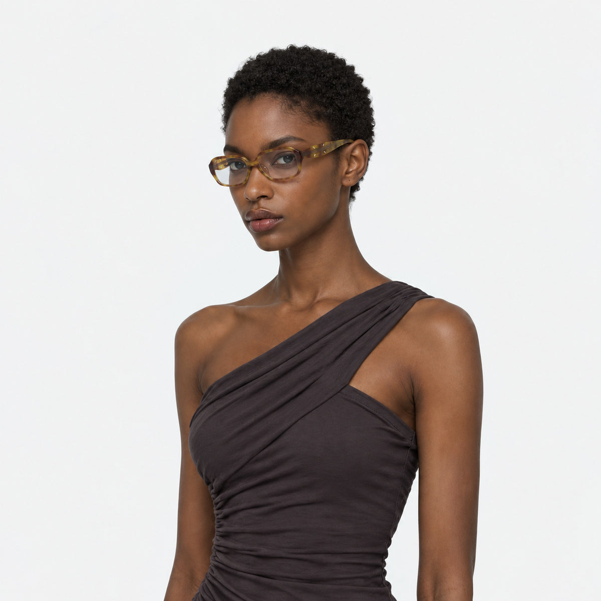 Gentle Monster x Maison Margiela MM212 T6(GR) Tinted Eyewear — AI-assisted styling visualization 10