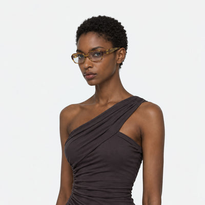 Gentle Monster x Maison Margiela MM212 T6(GR) Tinted Eyewear — AI-assisted styling visualization 10