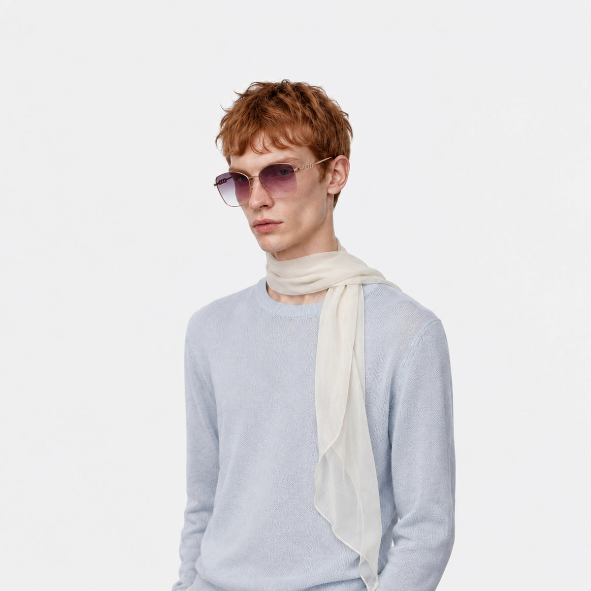 Gucci GG1914SA 002 Sunglasses — AI-assisted styling visualization 09