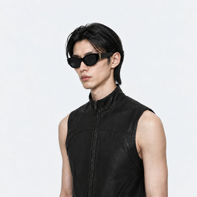 Saint Laurent SL M94/F 001 Sunglasses — AI-assisted styling visualization 09